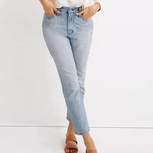Madewell The Curvy Perfect Vintage Jean in Fitzgerald Wash